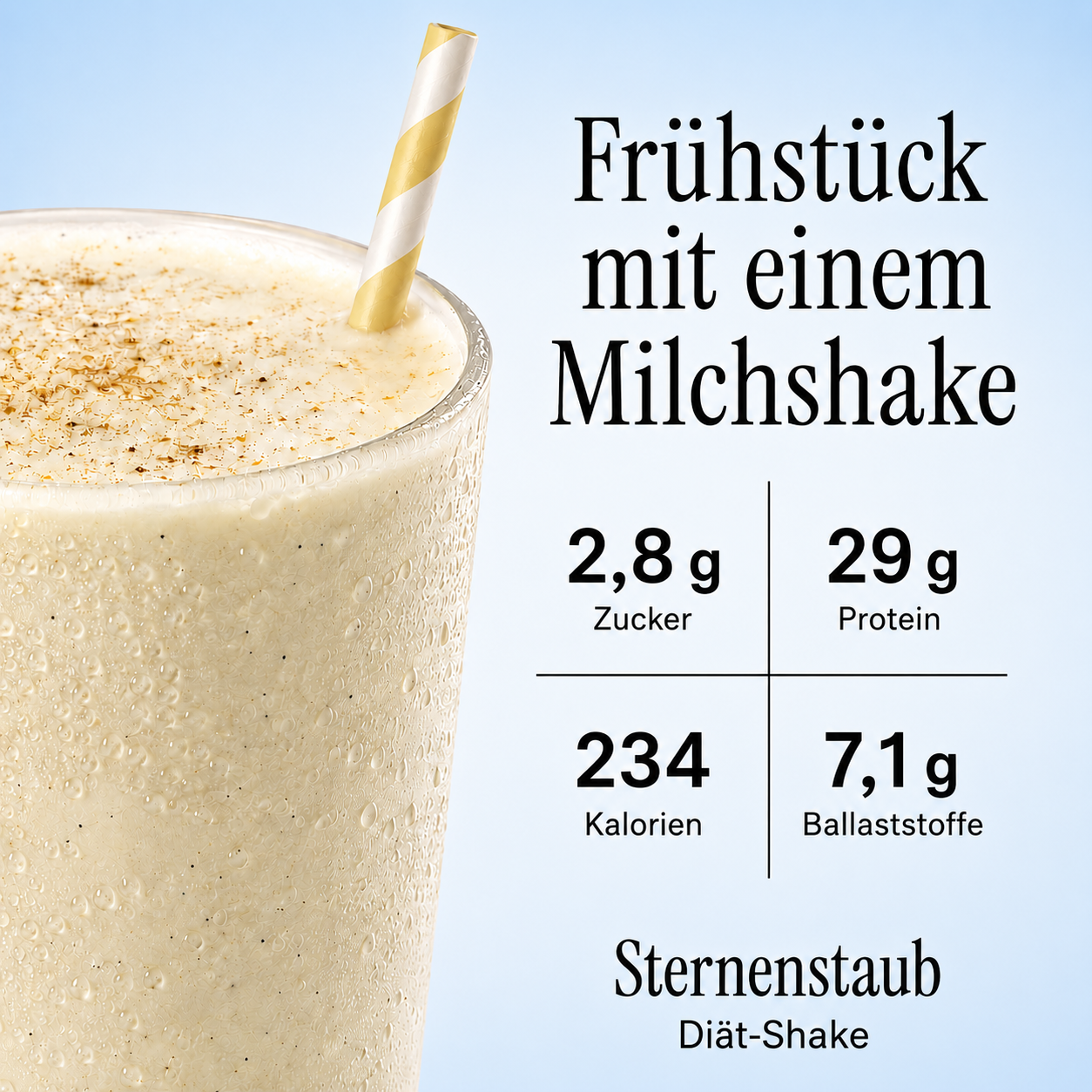 Stardust Diet Shake Sample 